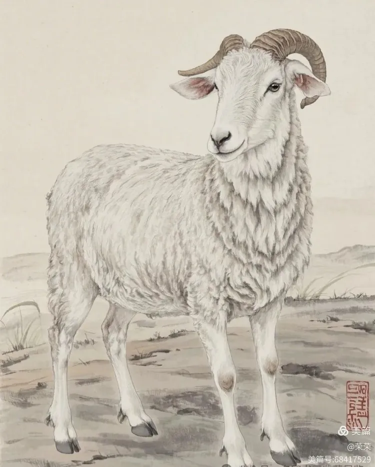 十二生肖系列之《羊》作品赏析